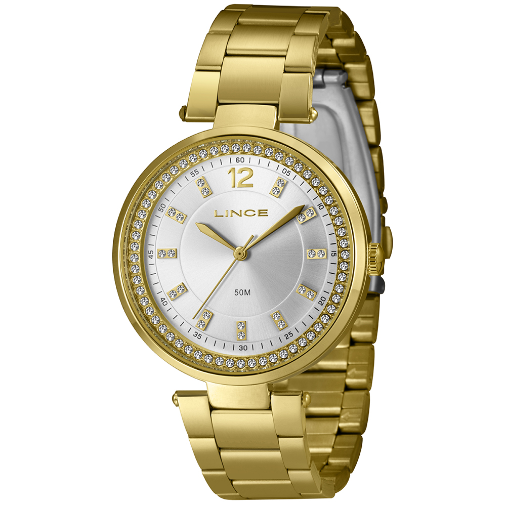 Relogio Urban Feminino Analogico Lrgj156l40 Dourado Lince RelÓgios 2520